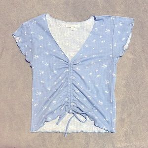ANTISTAR blue floral tee